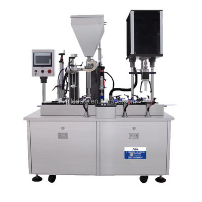 quality  Work Efficiently Cosmetic Cream Filling Machine For Bottle Factory Pneumatic Driven factory