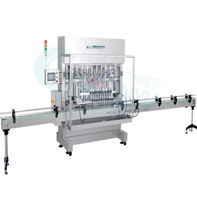 quality  Hot Selling Chemical Cosmetics Equipment Shower Gel Filling Automatic Straight Production Line Machine Dish Wash Liquid Soap Filler factory