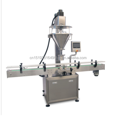 Food Jar Powder Filling Sealing Label Machine Powder Filling Machine Capping Spices Multifunctional New Design 2022