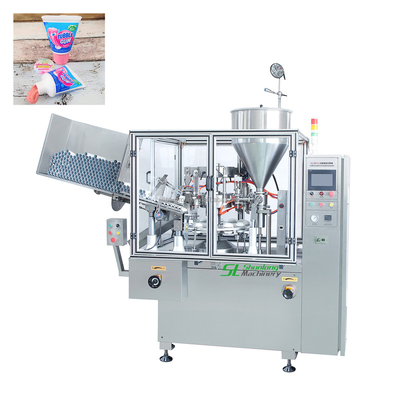 Food factory price toothpaste chocolate cream tube machine hand cream face cream tube filler filling sealing machine