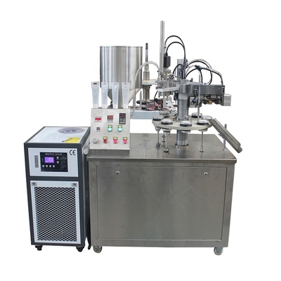 Food Improve Supplier Factory Sale Semi Automatic Toothpaste Tube Filling And Sealing Machine