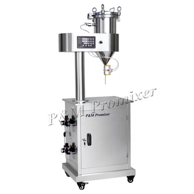 Pneumatic Filling Mascara Filling Machine Pressure High Viscosity Filling Machine For Nail Polish