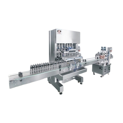 YUHANG Food Manufactured Automatic Filling And Capping Machine For Cosmetic Jar Bottle