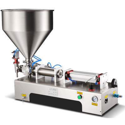 Hotels Semi-automatic Cosmetic Ice Cream Filling Machine For Cream