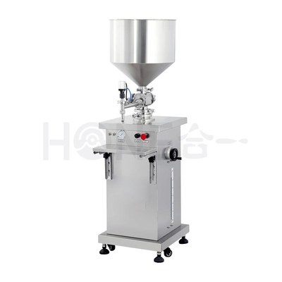 Food Lotion Liquid Soap Semi Automatic Pneumatic Cosmetic Cream Bottle Filling Machine